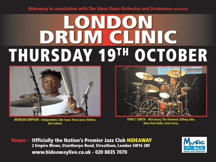 London Drum Clinic film set