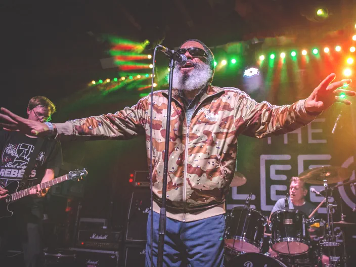 Spike with H.R of Bad Brains