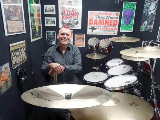 Spike T Smith Drums Studio 1